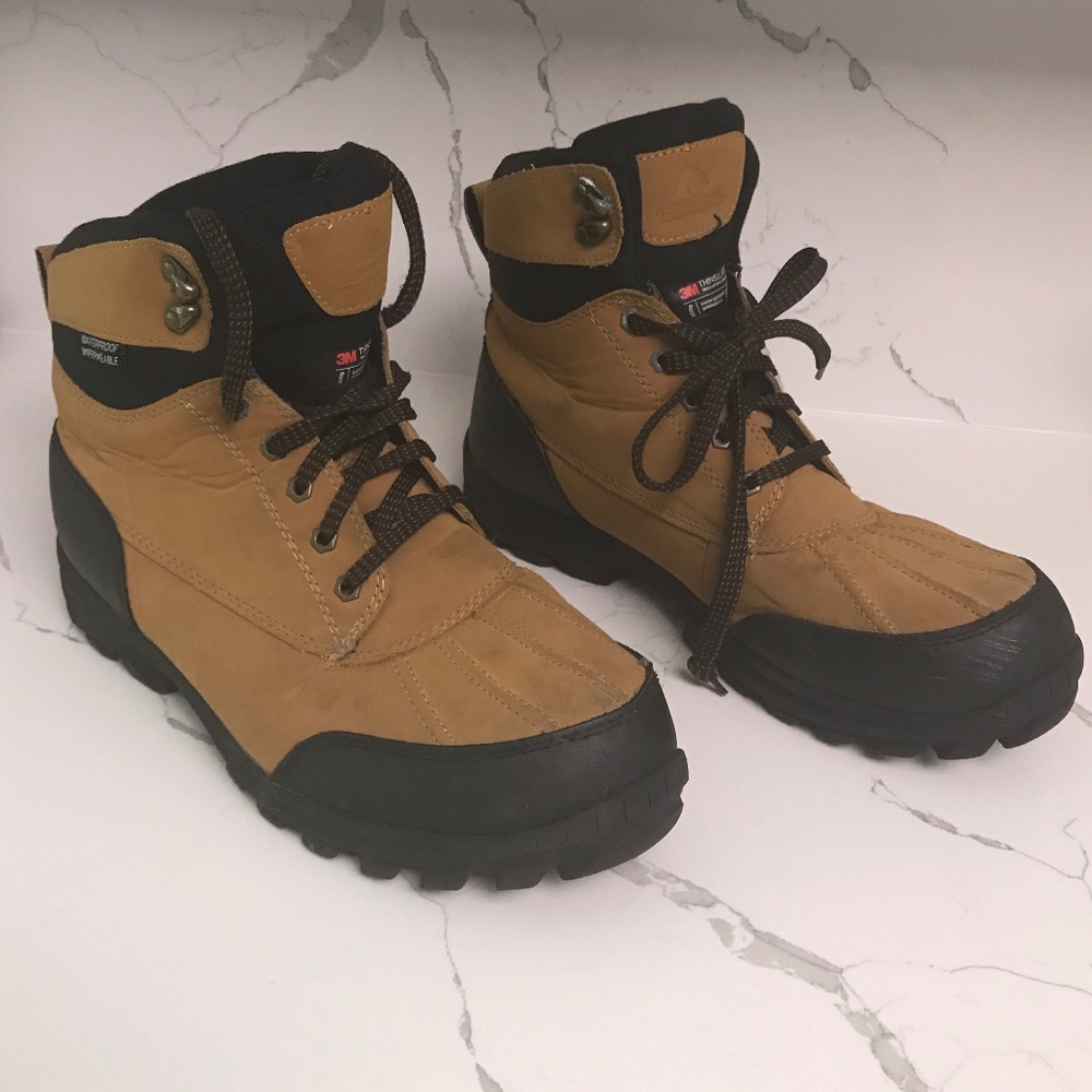 Ozark Trail Outdoor Equip Men’s Winter Work Boots Waterproof 3M Thinsulate US 13